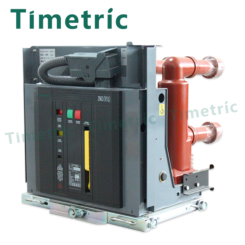 What is the standard value of the circuit resistance of the VS1 vacuum circuit breaker?